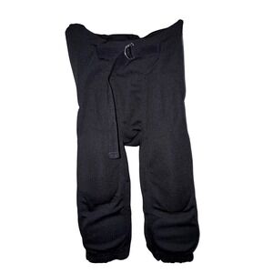 CHAMPPRO Youth L Black Football Padded Pants Integrated Pads Game Practice